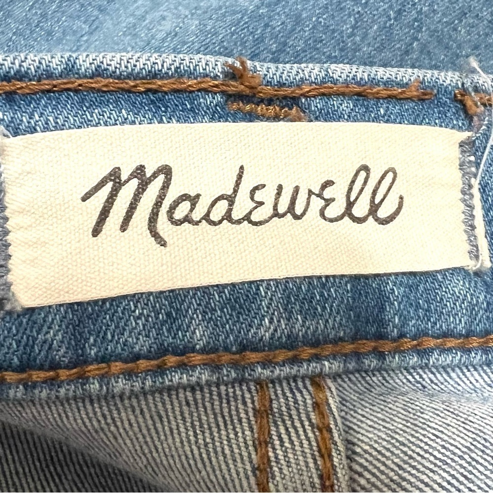 Madewell Cali Demi Boot Medium Wash Stretch Denim Jeans Women’s 32 - Picture 15 of 15